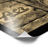 思慮深い彫刻 フォトプリント            (角)