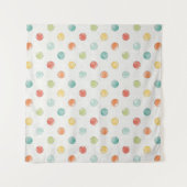 思慮深い蝶ステップ タペストリー (正面)