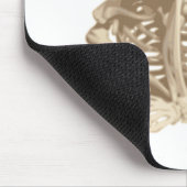 思慮深い骨組 マウスパッド (コーナー)