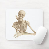 思慮深い骨組 マウスパッド (マウス)