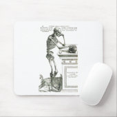 思慮深い骨組 マウスパッド (マウス)