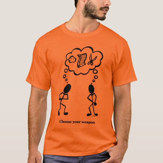 思慮深く選んで下さい Tシャツ (正面)