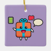 思慮深パーソナライズされたい贈り物アイディア2025 セラミックオーナメント (正面)