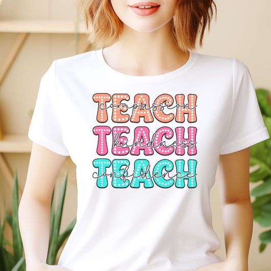 思教えいやりと優しさ、自信Tシャツ Tシャツ