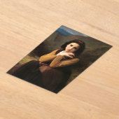 思春期の少女のミグノンの無実ブーゲロー アクリル招待状 (レイダウン)