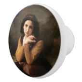 思春期の少女のミグノンの無実ブーゲロー セラミックノブ (右)