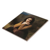 思春期の少女のミグノンの無実ブーゲロー タイル (側面)