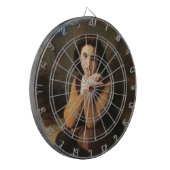 思春期の少女のミグノンの無実ブーゲロー ダーツボード (正面左)