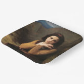 思春期の少女のミグノンの無実ブーゲロー ペーパープレート (傾斜あり)