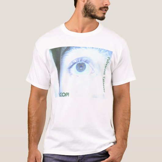 思春期のPubescent引き継ぎTの窒息 Tシャツ (正面)