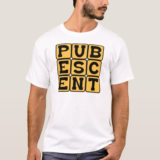 思春期、ティーンエイジャーの人生におけるステージ Tシャツ (正面)