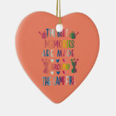 思最高のい出がのまわりに焚く セラミックオーナメント (右)