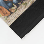 思最高のい出ことわざ11フォトコラージュパーソナライズされた フリースブランケット (角)