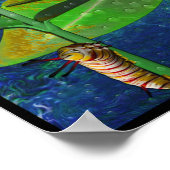 思案を重ねている、若々しい ポスター (角)