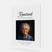 思素朴い出結婚のアクリル記念標識 アクリルサイン (傾斜)