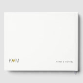 思結婚い出に残るイベントのゲストブック ゲストブック (裏面)