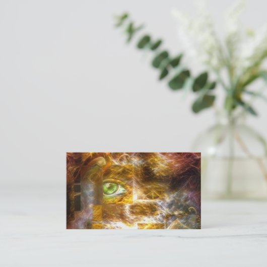 思考および次元 名刺 (スタンド正面)