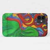 思考が創造する -オリジナルアート Case-Mate iPhoneケース (裏面(横))