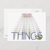 思考が物事になる ポストカード (正面/裏面)