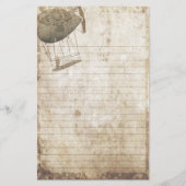 -思考が飛行を取るかところSteampunkの文房具 便箋 (正面)