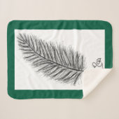 思考と感情の声をクイルする シェルパブランケット (正面(横))