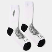 思考と感情の声をクイルする ソックス (右)