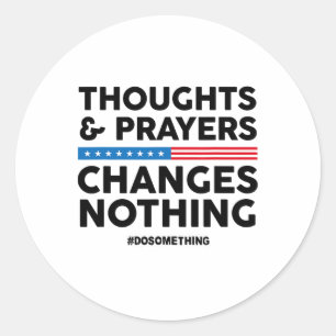 思考と祈りの言葉は何も変わらない！銃規制 ラウンドシール