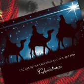 思考と祈りの言葉メモリアルクリスマス悔やみや弔慰 シーズンカード