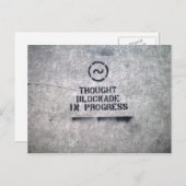 思考の封鎖 ポストカード (正面/裏面)