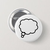 思考の泡 缶バッジ (正面&裏面)