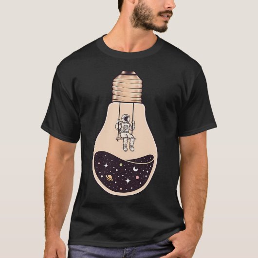 思考の波 Tシャツ (正面)