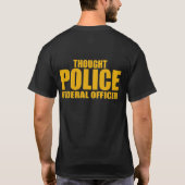 思考の警察 Tシャツ (裏面)
