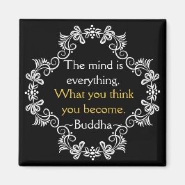 思考やる気を起こさせるブッダ引用文 マグネット