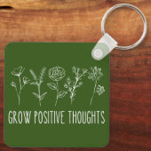 思考を前向き美的にする キーホルダー (裏面)