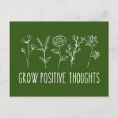 思考を前向き美的にする ポストカード (正面)