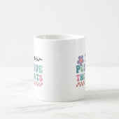 思考を高前向きめる コーヒーマグカップ (中央)