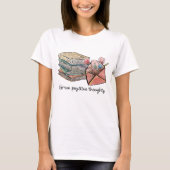 思考を高前向きめる Tシャツ (正面)