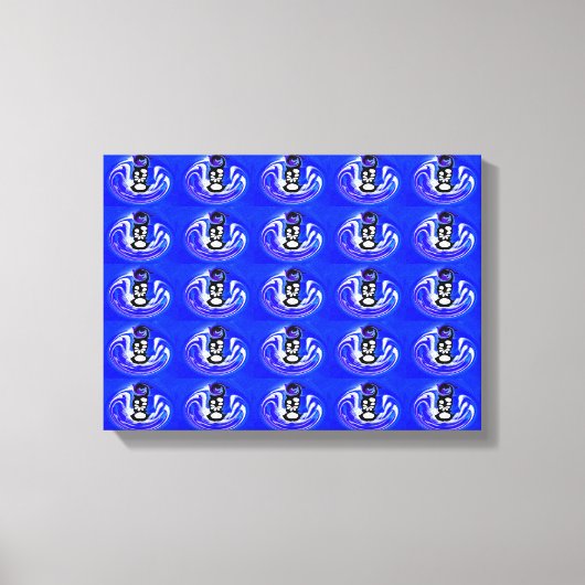 思考アート キャンバスプリント (正面)