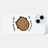 思考停止ポテト Case-Mate iPhoneケース (裏面 (横))