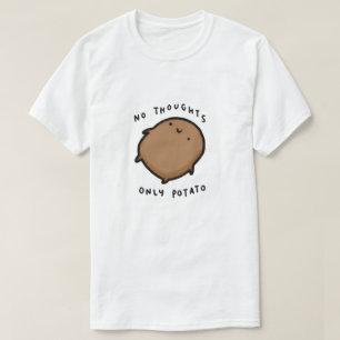 思考停止ポテト Tシャツ