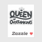 思考過多の女王 シール (シート)