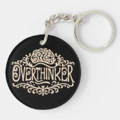 思考過多の脳 キーホルダー (裏面)