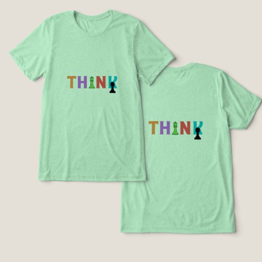 #思考Tシャツ トライブレンドTシャツ (デザイン正面&裏面)