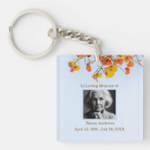 思離れい出に愛する葬儀の記念碑 キーホルダー (正面)