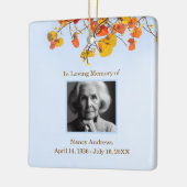 思離れい出に愛する葬儀の記念碑 セラミックオーナメント (左)