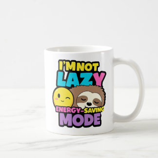 怠けているわけじゃない、省エネモード コーヒーマグ コーヒーマグカップ