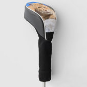 怠け猫のゴルフヘッドカバー ゴルフヘッドカバー (アングル)