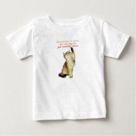 怠け猫好き 面白い かわいい猫 ベビーTシャツ