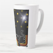 怠け猫 カフェラテマグ (右アングル)