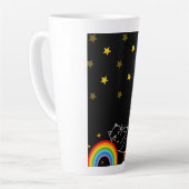 怠け猫 カフェラテマグ (左アングル)